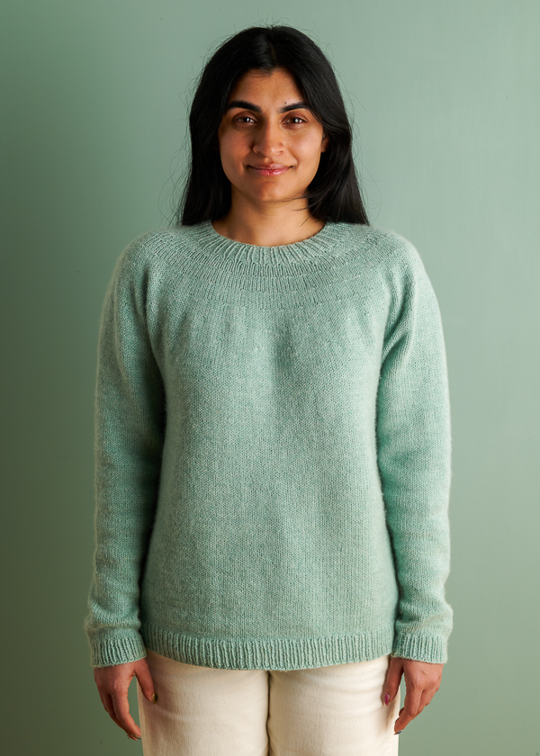 Top-Down Circular Yoke Pullover In New Yarns + Styles | Purl Soho