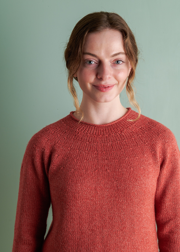 Top-Down Circular Yoke Pullover In New Yarns + Styles | Purl Soho