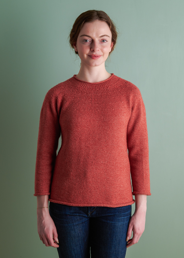 Top-Down Circular Yoke Pullover In New Yarns + Styles | Purl Soho