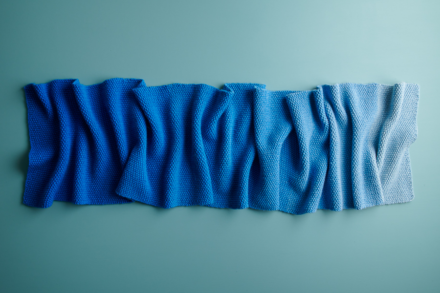 Nine-Note Seed Stitch Wrap in A New Color | Purl Soho