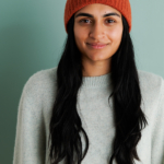 free Classic Hat + Mittens knitting pattern in Purl Soho's Wigeon, a Falkland merino wool sport-weight yarn