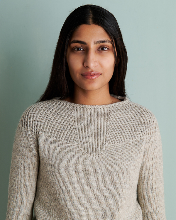 Faceted Yoke Pullover In Knitting Yarn DK | Purl Soho