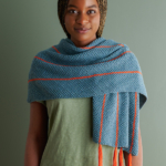 Sowing Seeds Wrap free Sowing Seeds Wrap knitting pattern in Purl Soho's Santolina and Cotton Pure yarns
