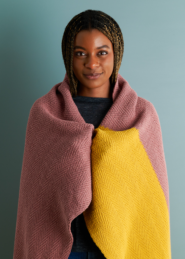 Herringbone Twill Blanket | Purl Soho