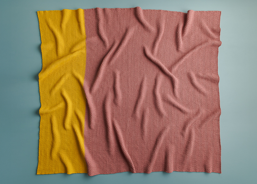 Herringbone Twill Blanket | Purl Soho