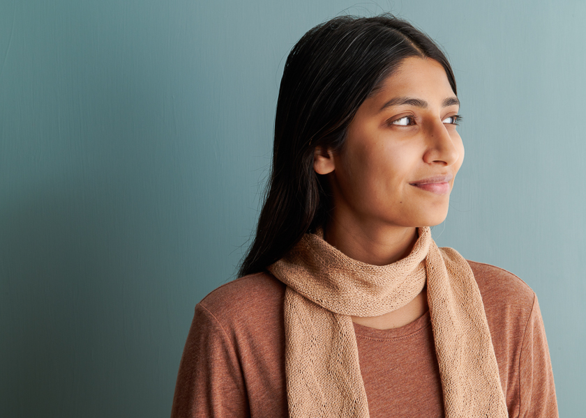 Meadow Breeze Scarf + Shawl | Purl Soho