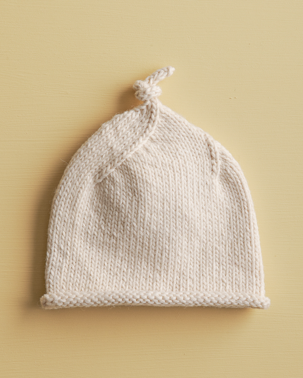Top Knot Baby Hat | Purl Soho