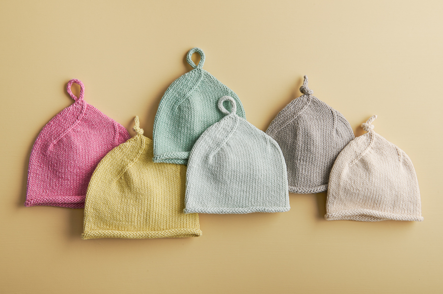 Top Knot Baby Hat | Purl Soho