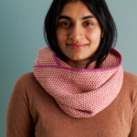Bistro Cowl free Bistro Cowl knitting pattern in Purl Soho's Cotton Pure yarn