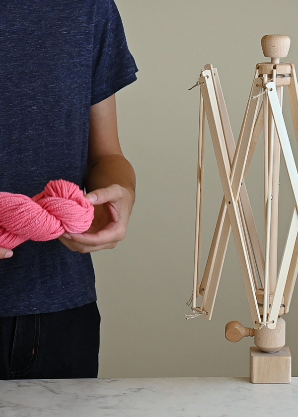 Winding Yarn Into A Ball With A Swift + Yarn Winder | Purl Soho