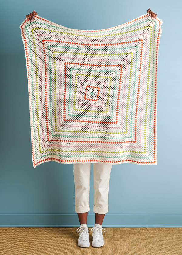 Giant, Giant Granny Square Blanket | Purl Soho