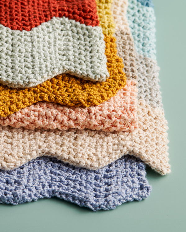 Chevron Baby Blanket in Serif | Purl Soho