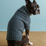 Lucky Dog Sweater knitting pattern in Purl Soho's Daily Wool Worsted yarn