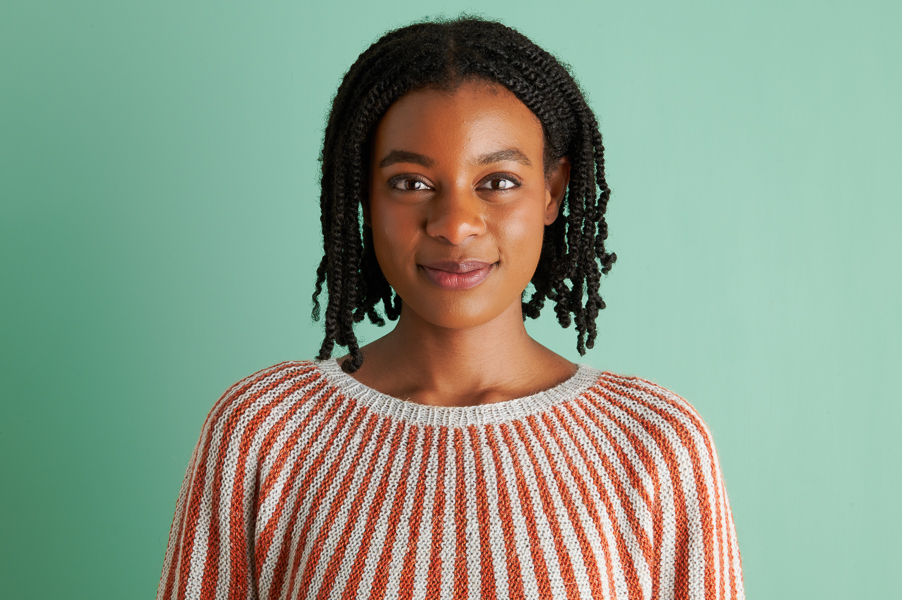Ainur Berkimbay For Purl Soho: Petunia Pullover | Purl Soho