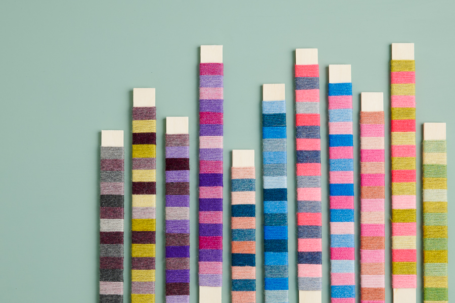Shimmering Stripes Blanket | Purl Soho