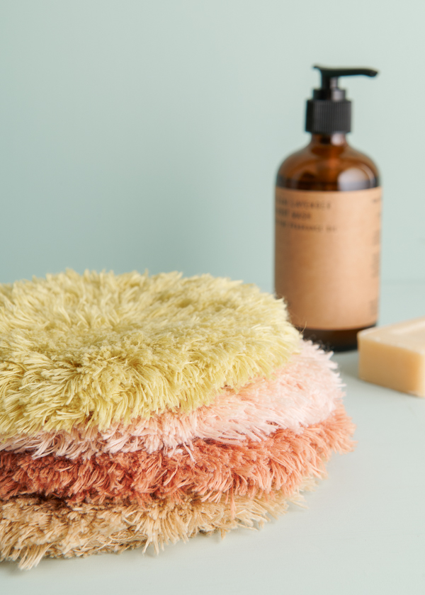 Softest Cotton Washcloth + Bath Mat | Purl Soho