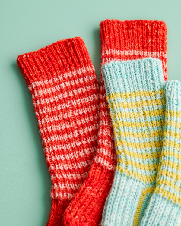 Fun Striped Socks | Purl Soho