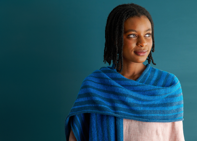 Horizon Line Wrap | Purl Soho