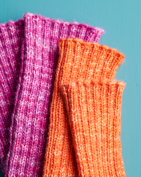 Perfect Fit Socks in Fine Print | Purl Soho