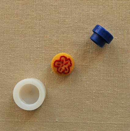 Embroidered Covered Buttons | Purl Soho