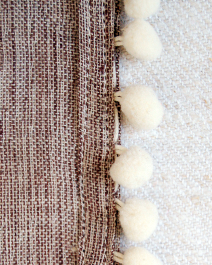 Long Pom Pom Cowl | Purl Soho