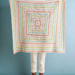 free Boundless Granny Square Blanket crochet pattern in Purl Soho's Cotton Pure yarn