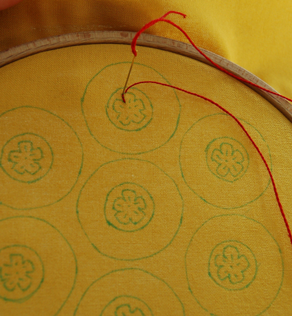 Embroidered Covered Buttons | Purl Soho