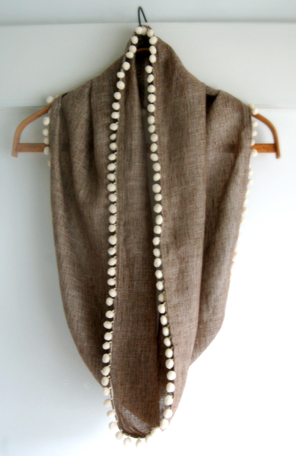 Long Pom Pom Cowl | Purl Soho