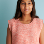 free Summer Breeze Tank Top knitting pattern in Purl Soho's Sunshower Cotton yarn