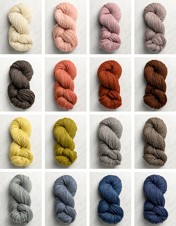 No-Purl Ribbed Scarf in Yonder | Purl Soho