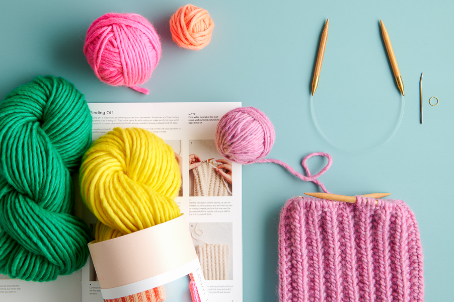 Learn To Knit A Cowl Kit | Purl Soho