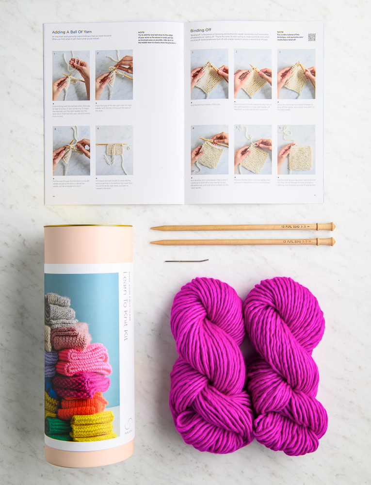 Learn To Knit Kit, Update | Purl Soho
