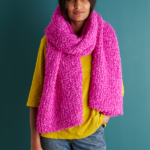 free Big Beautiful Hug Wrap knitting pattern in Purl Soho's Fiddlehead yarn