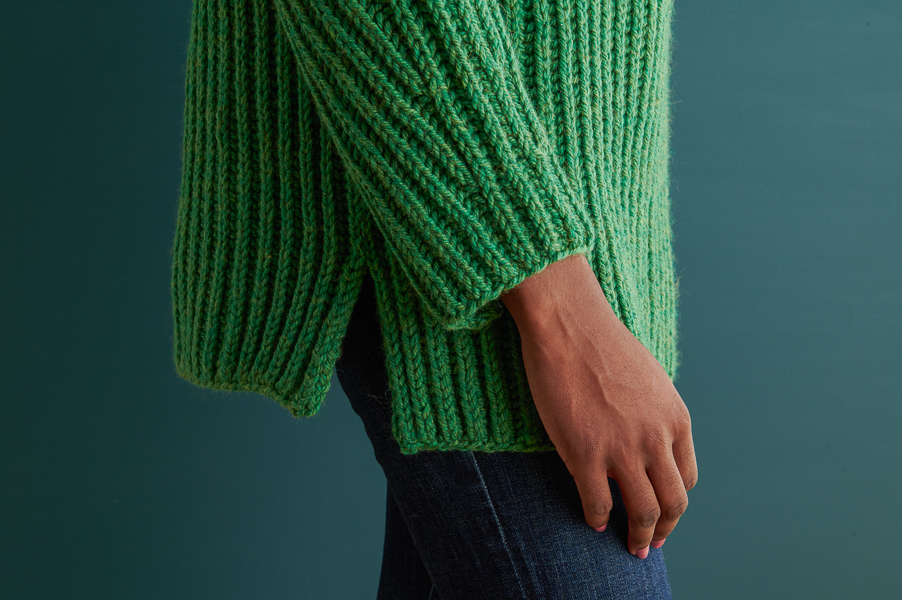 Big Brioche Turtleneck in Till | Purl Soho