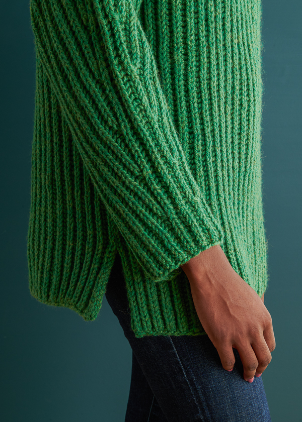 Big Brioche Turtleneck in Till | Purl Soho