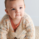 Simply The Best Cardigan knitting pattern in Purl Soho's Pepper yarn