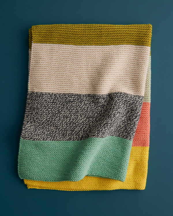 Super Easy Baby Blanket in Daily Wool Worsted | Purl Soho