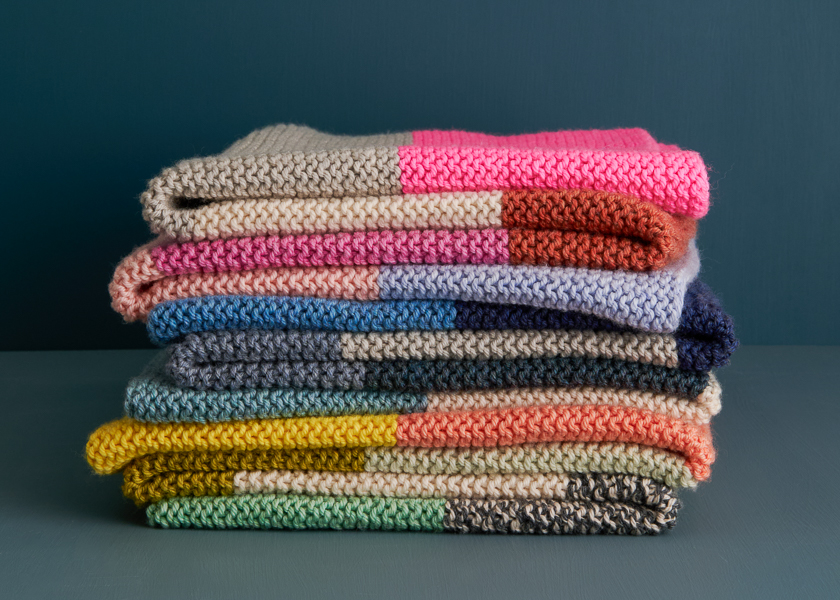 Super Easy Baby Blanket in Daily Wool Worsted | Purl Soho