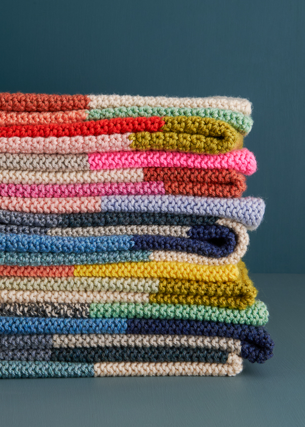 Super Easy Baby Blanket in Daily Wool Worsted | Purl Soho