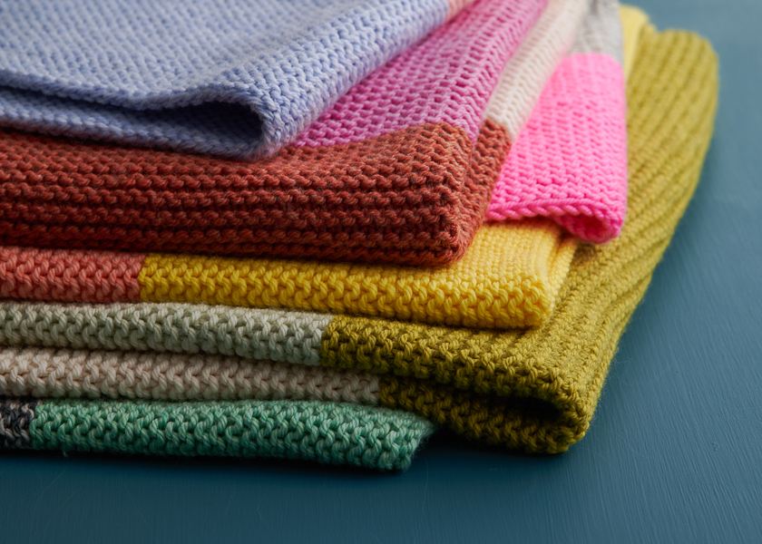 Super Easy Baby Blanket in Daily Wool Worsted | Purl Soho
