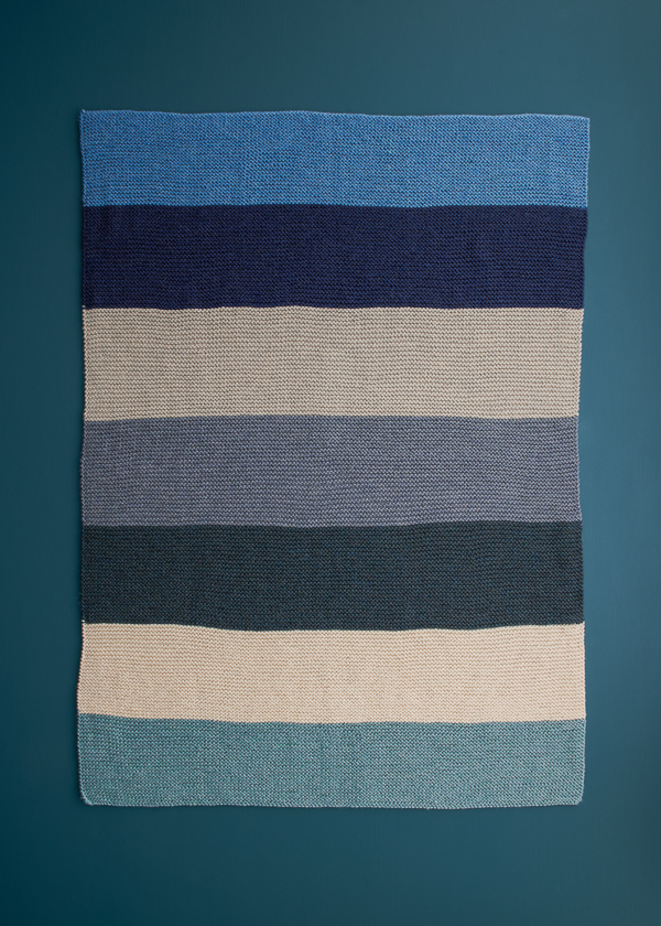 Super Easy Baby Blanket in Daily Wool Worsted | Purl Soho