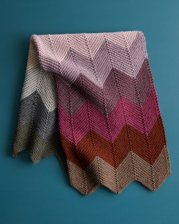 Vintage Chevron Blanket | Purl Soho