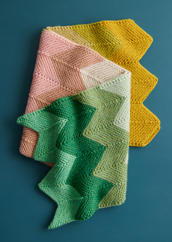 Vintage Chevron Blanket | Purl Soho