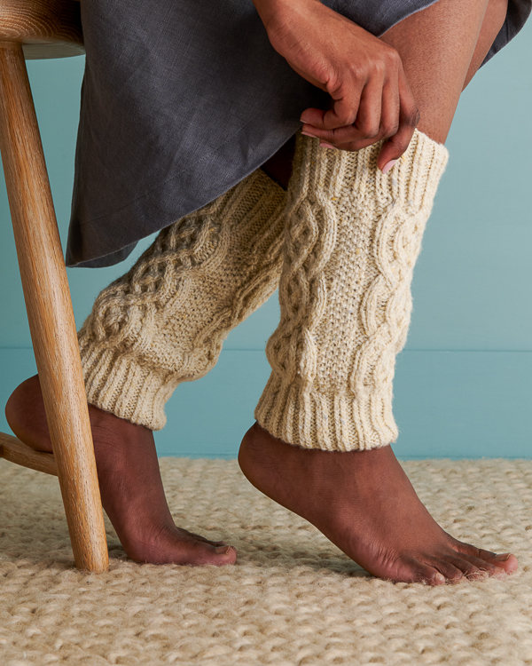 Classic Cable Leg Warmers | Purl Soho