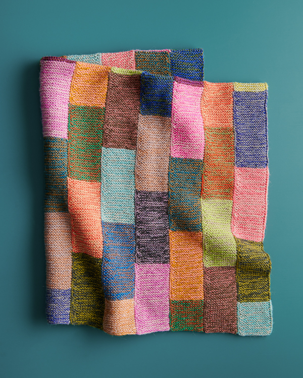 Color Brick Road Blanket | Purl Soho