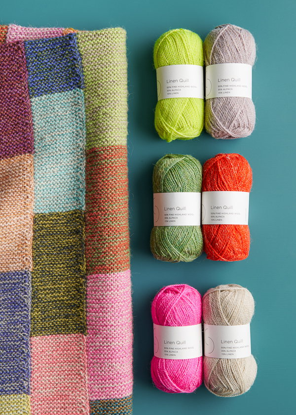 Color Brick Road Blanket | Purl Soho