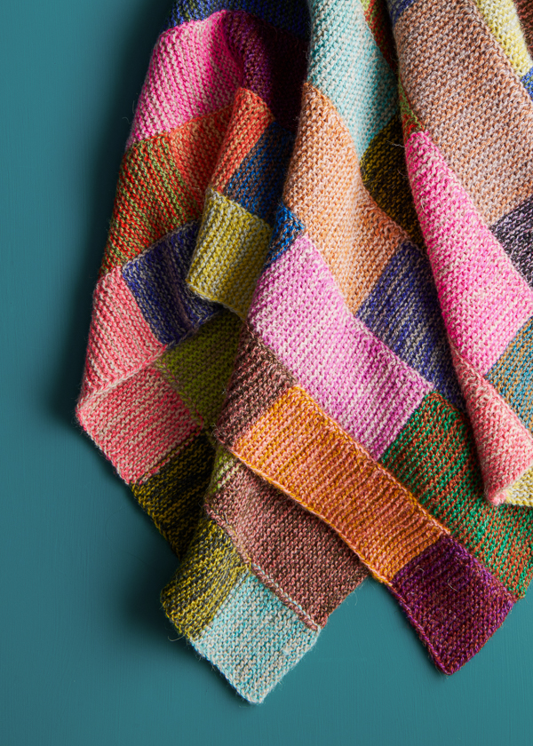 Color Brick Road Blanket | Purl Soho