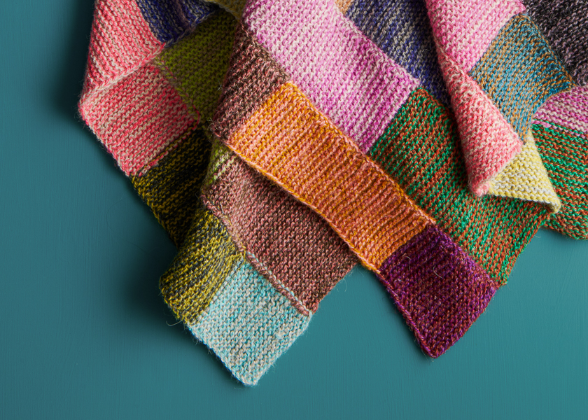 Color Brick Road Blanket | Purl Soho