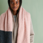 Featherdown Wrap free Featherdown Wrap knitting pattern in Purl Soho's Pouf yarn