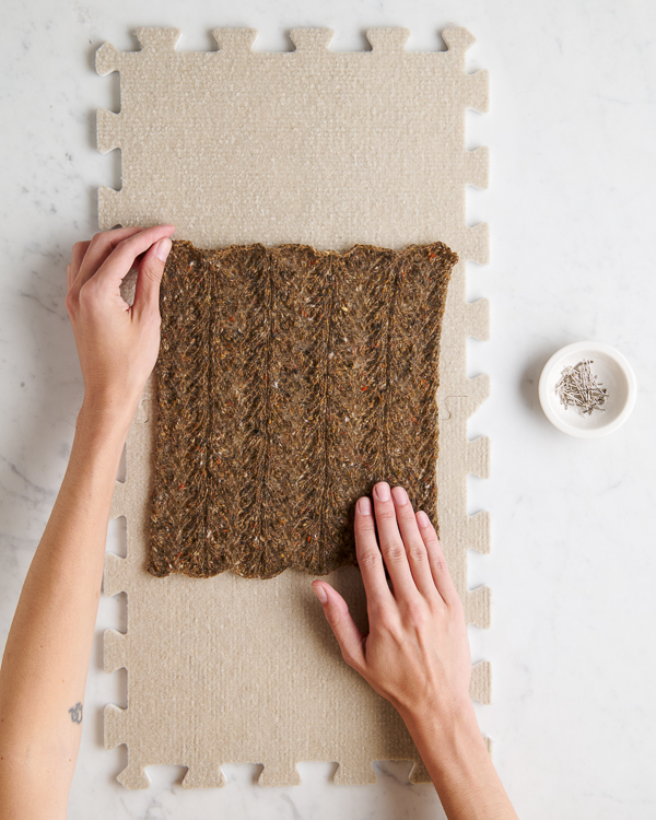 How To Block Your Knitting | Purl Soho